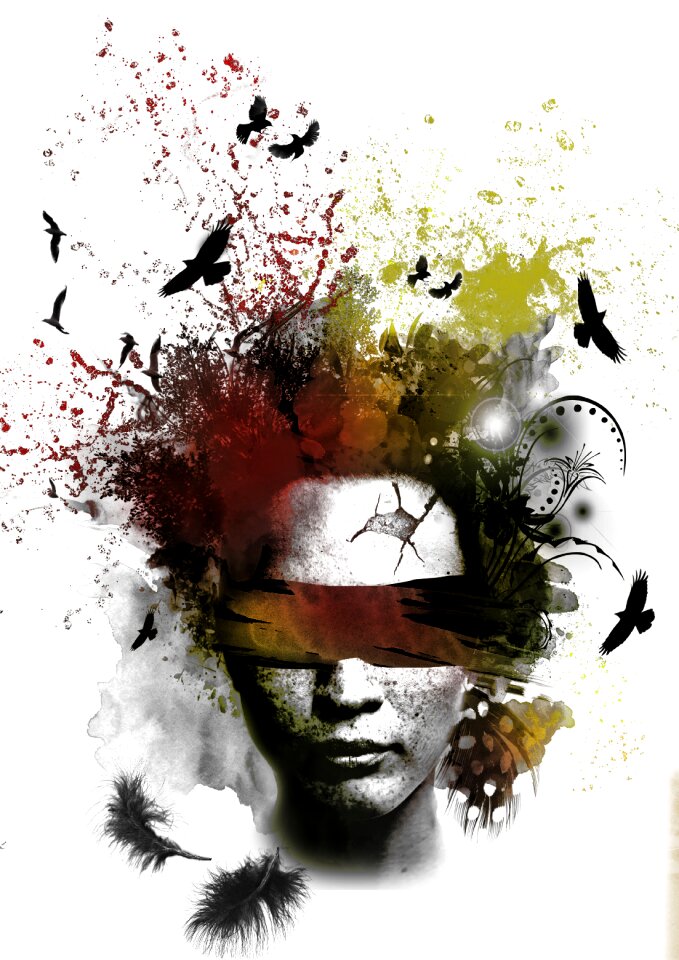 Photoshop creativity head