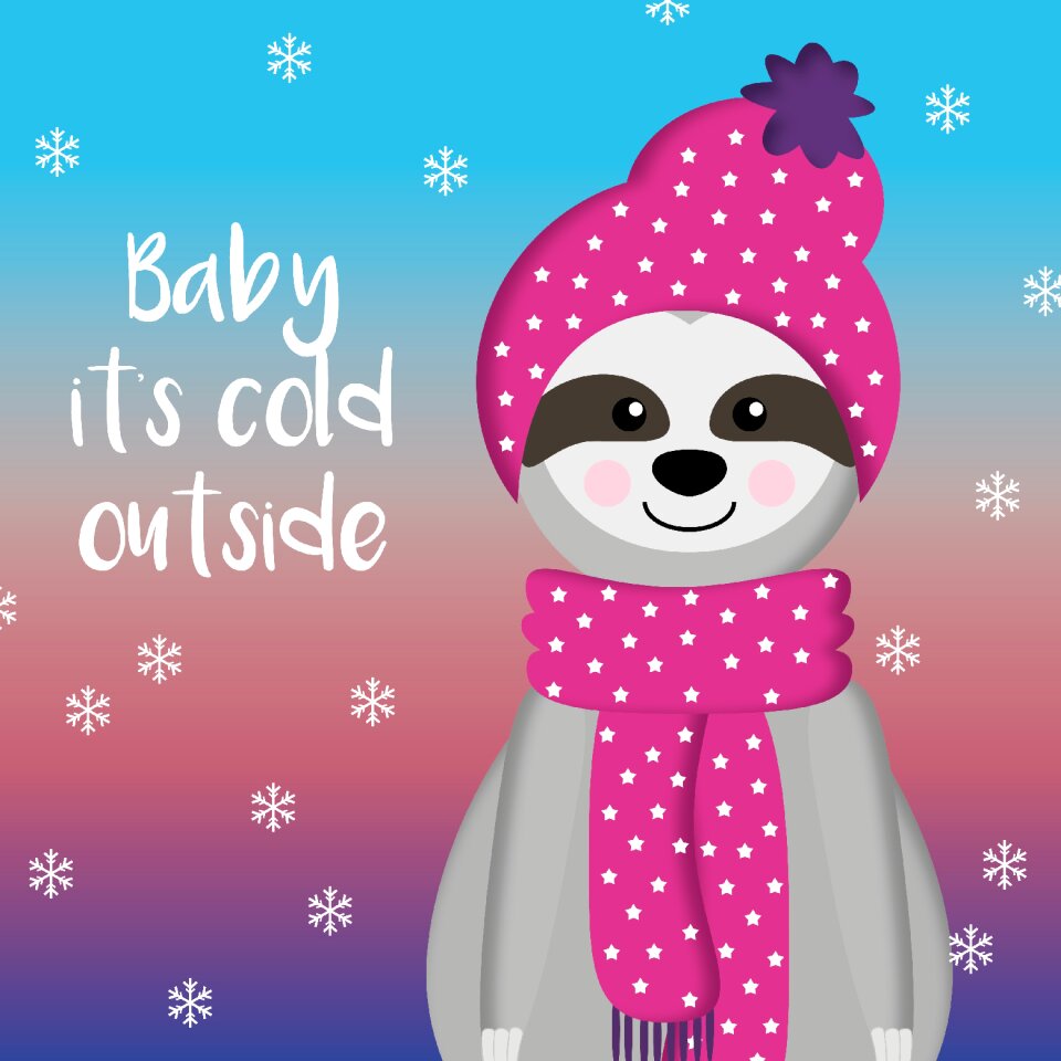 Cold snow december