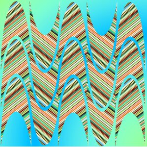 Shape line gradient