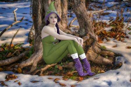 Fairy beautiful 3d