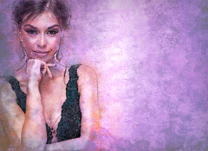 Fashion model beauty