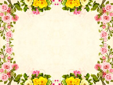 Vintage roses bouquet