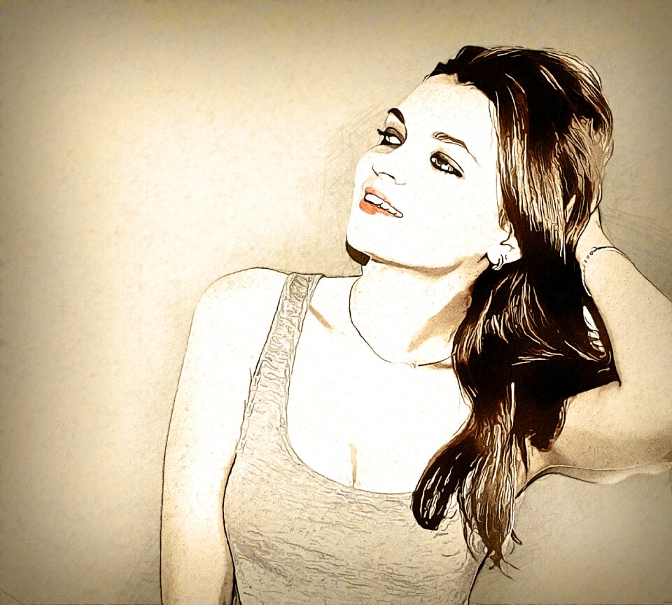 Young woman beautiful young