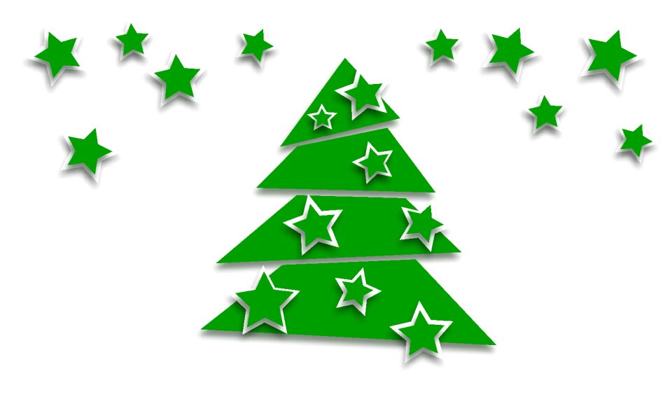 Backdrop green white
