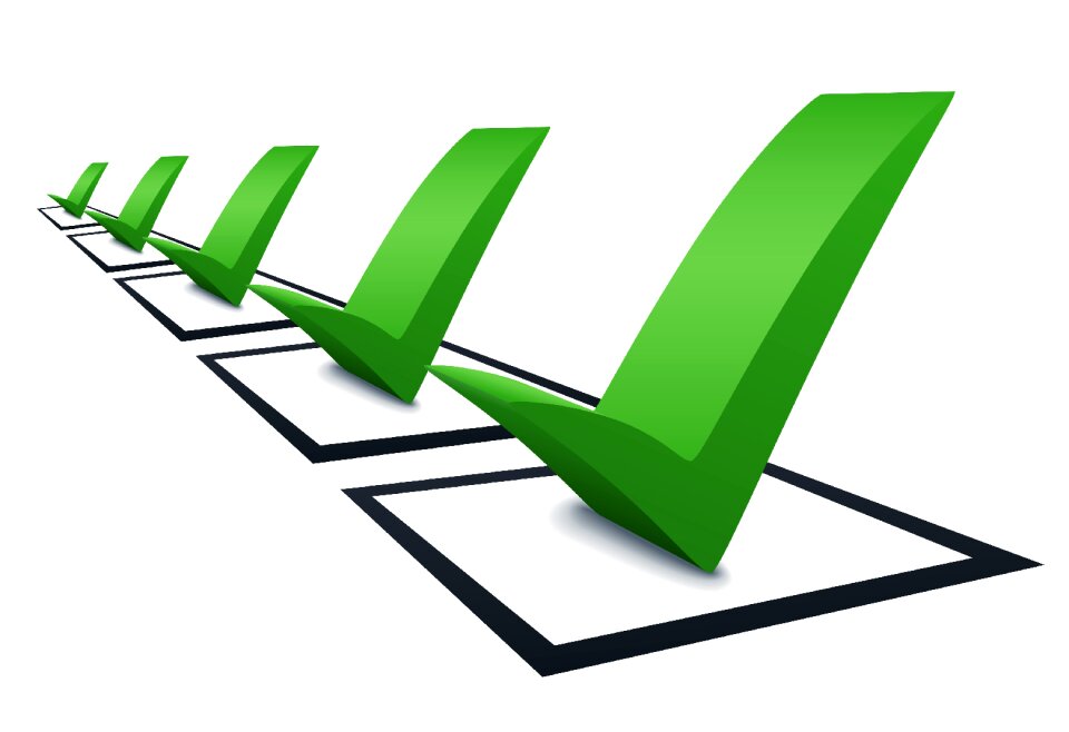 Green tick correct Free illustrations