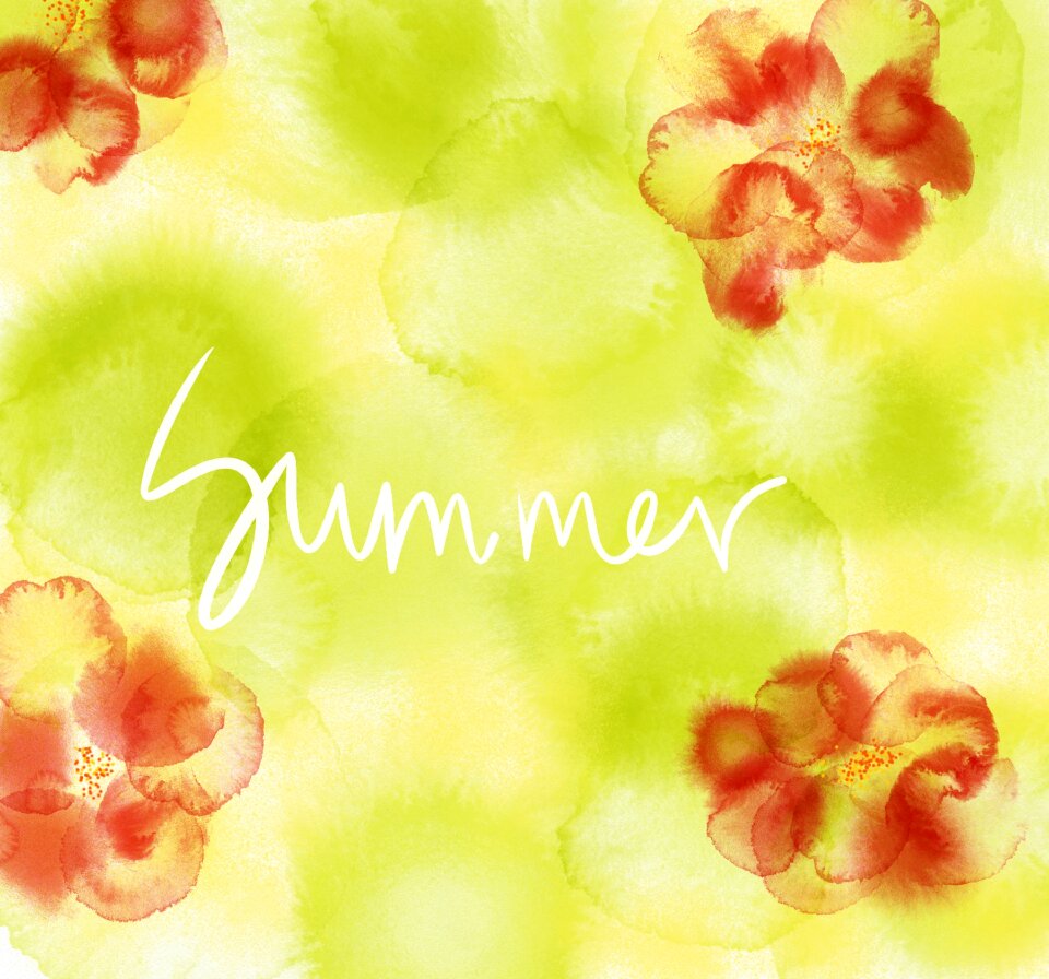 Water painting water paints greetings