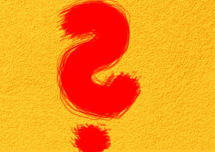 Symbol red background