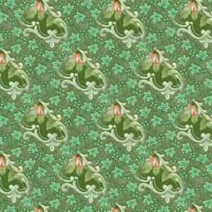 Pattern antique green vintage