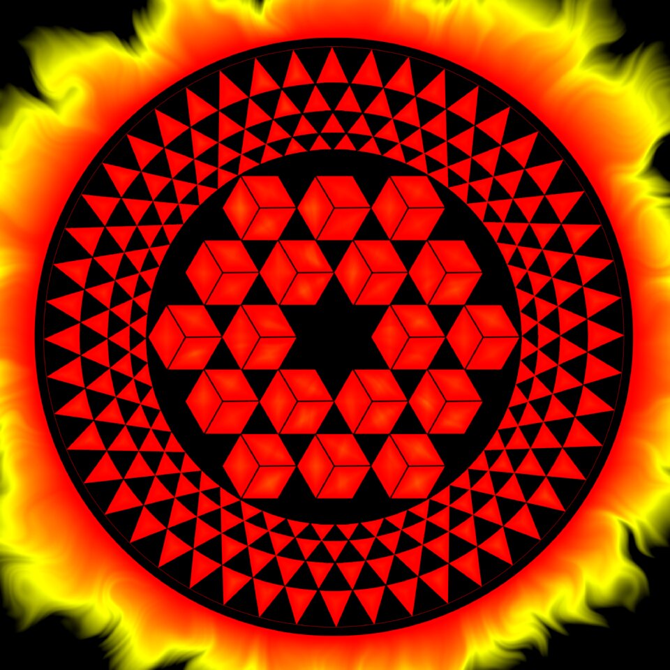 Mathematical circle symbol