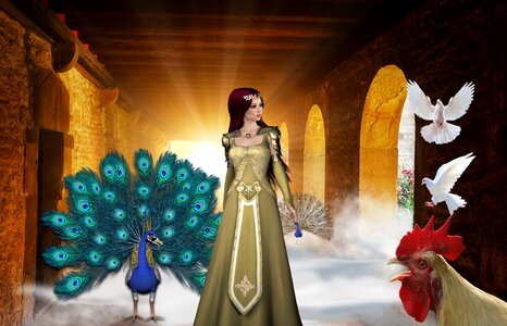 Middle ages mystery magic