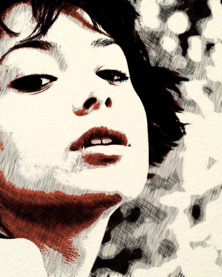 People woman sketch