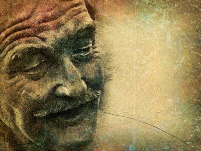 Face person portrait