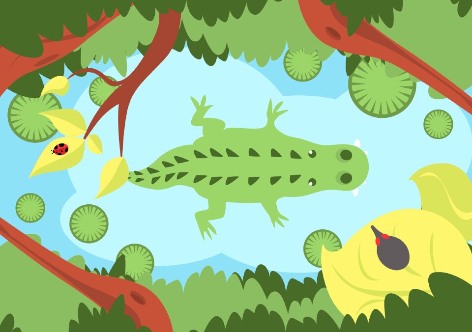 River crocodile animals