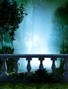 Atmosphere wood romantic