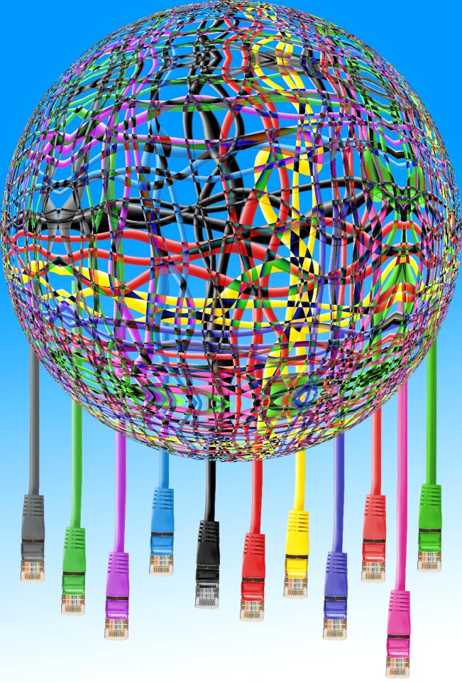 Lines ball pattern