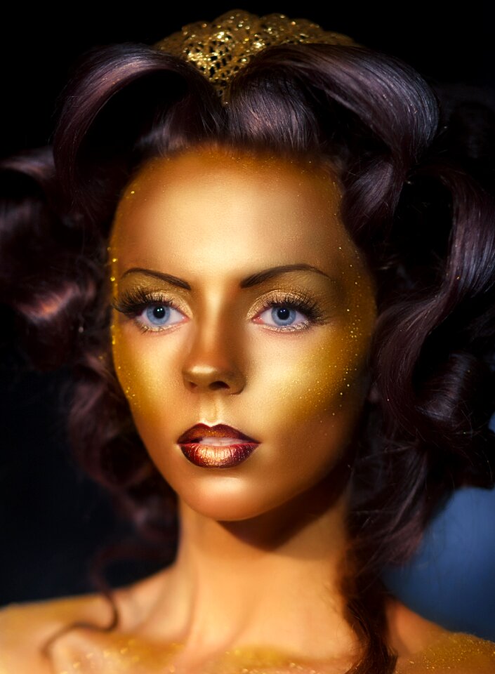 Gold golden glitter