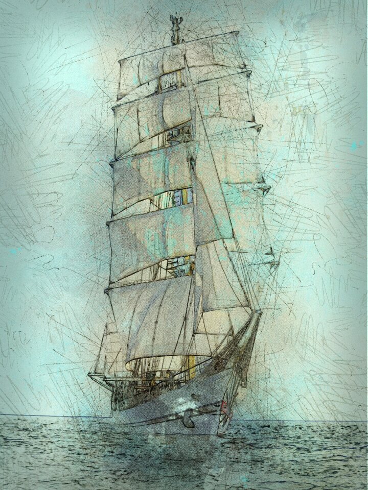 Sailing ocean maritime