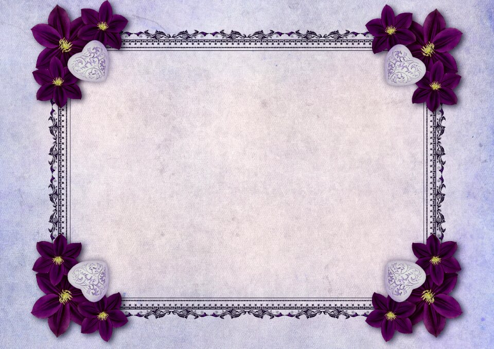 Paper decorative greeting card