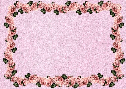 Flower pattern vintage
