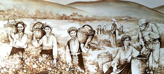 Wall tradition bulgaria