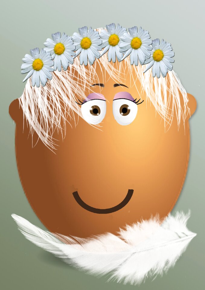 Feather chicken eggs brown eggs