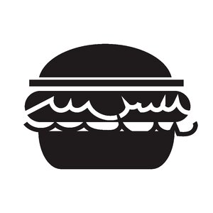 Food sandwich fast