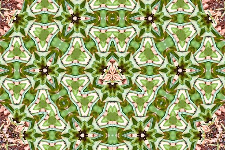 Texture art floral