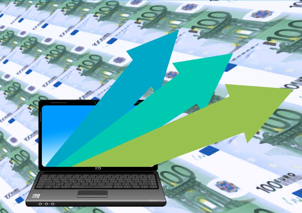 Money finance arrow