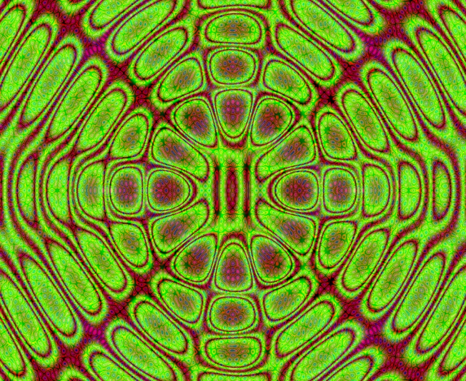 Abstract fantasy pattern