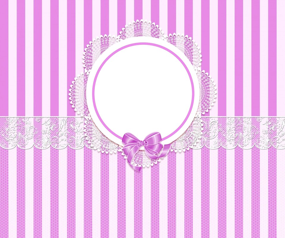 Purple white lace