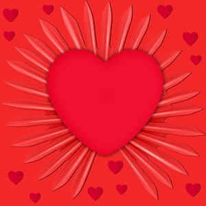 Love romantic design