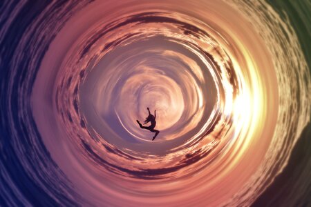 Flying cloud Free illustrations