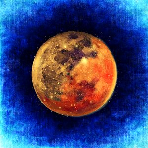 Fantasy space bright