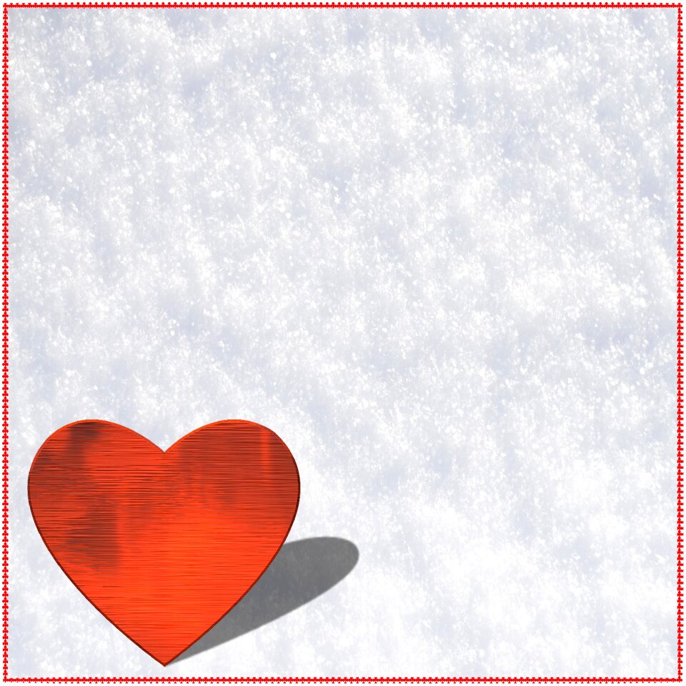 Love valentine scrapbooking