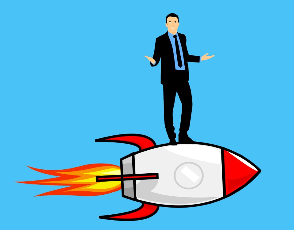 Start up career man