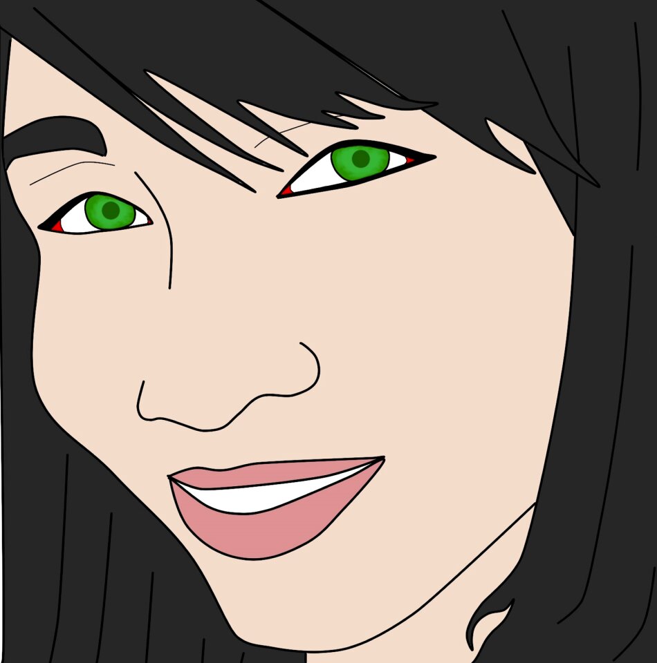 Face drawing portrait
