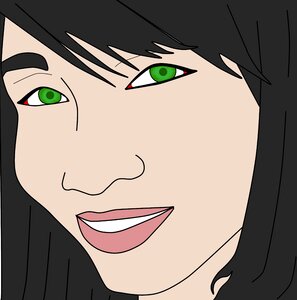 Face drawing portrait