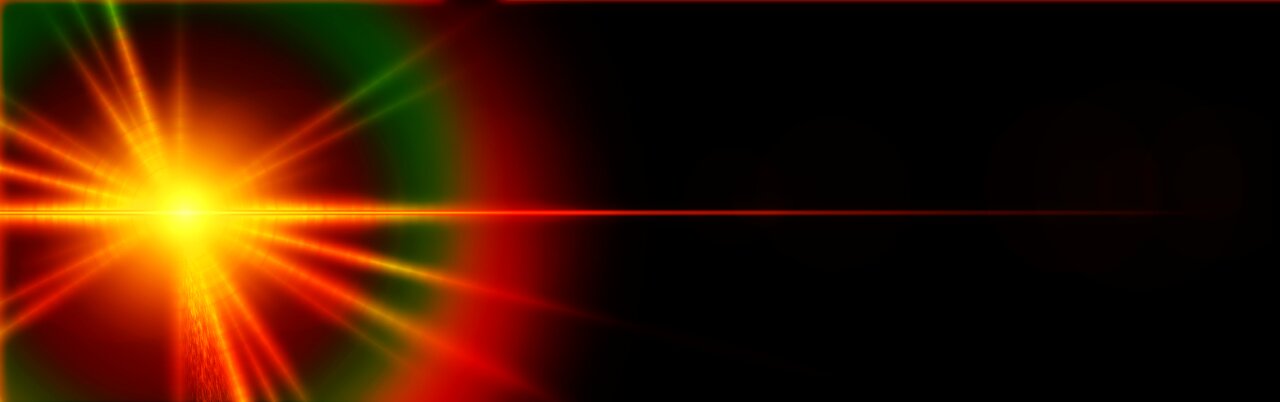 Circles of light lens optical reflections fade effect