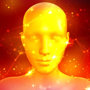 Robot intelligence futuristic