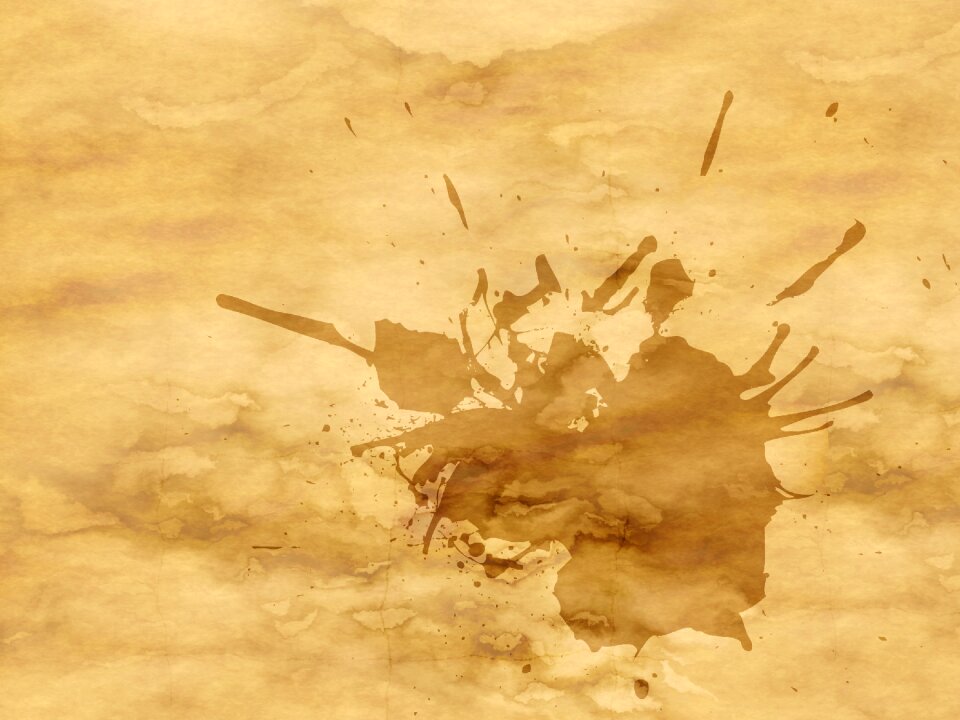 Circle stains old