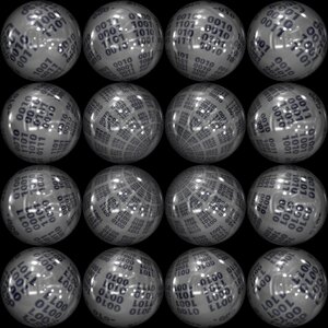 Ball figure abstract