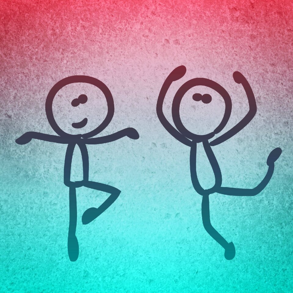 Funny stick figure Free illustrations