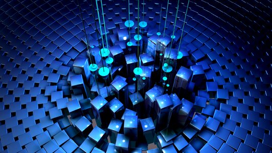 Fontaine abstract cube