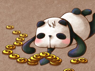 Toy brown money Free illustrations