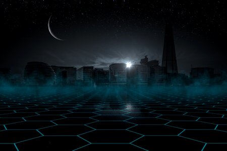 Moon sickle skyscraper