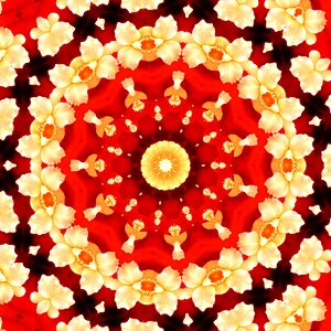 Floral background floral art colorful