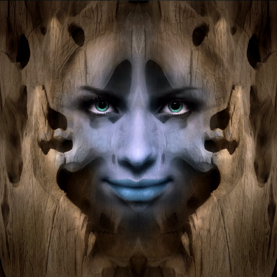 Face female surreal