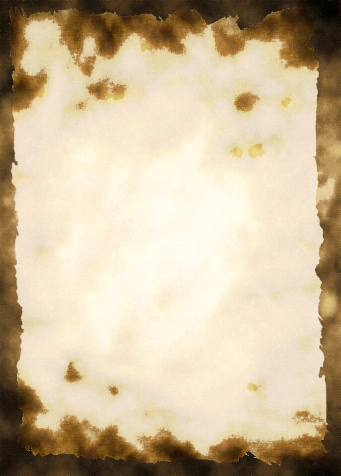 Burned brown antique