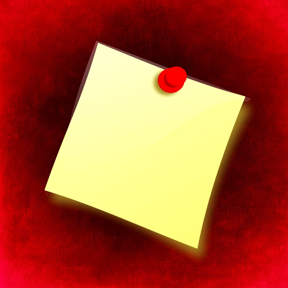 Communication memory sticky note