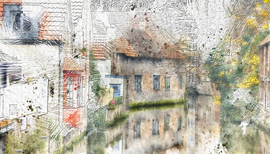 Architecture exterior art